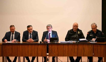 Uşak’ta Okul Güvenliği Toplantısı gerçekleştirildi