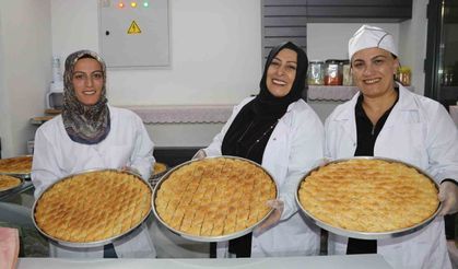 Van’da ev baklavalarına yoğun talep
