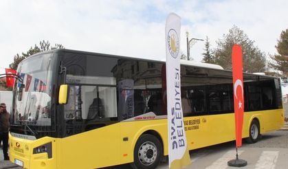 Sivas’ın yeni halk otobüsleri tanıtıldı