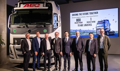 ABC Lojistik, İsveç’te 801 adet çekici için 120 milyon euro değerinde yatırım yaptı