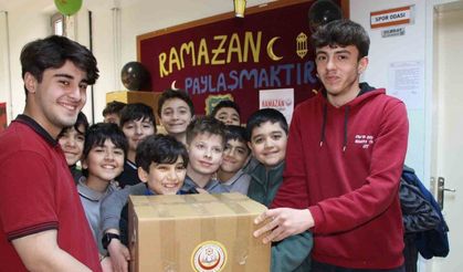 Amasyalı öğrenciler Ramazan ayını yardım kampanyası başlatarak karşıladı