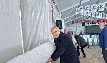 Bandırma Belediyesi iftar çadırı kurdu