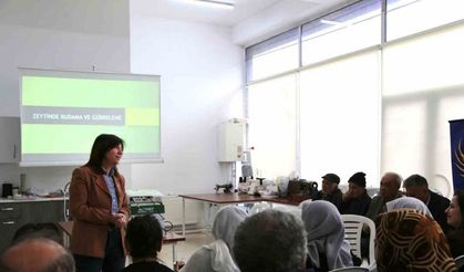 Büyükşehir Sarıcakayalı üreticileri bilgilendirdi