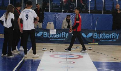 Diyarbakır ilk kez ’Floor Curling’ turnuvasına ev sahipliği yaptı