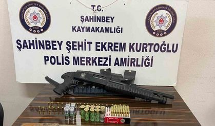 Gaziantep’te 5 adet ruhsatsız tüfek ele geçirildi: 2 gözaltı
