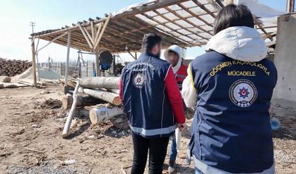 Iğdır’da çalışma izni olmayan yabancı uyruklu düzensiz göçmen çalıştıran iş yerlerine operasyon