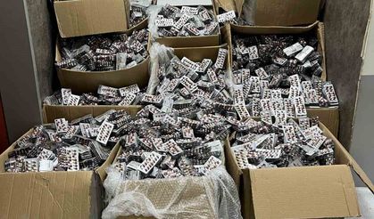 İzmir’de 275 bin uyuşturucu hap ele geçirildi