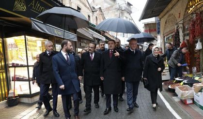 Kütahya protokolü, sokak sağlıklaştırma alanında incelemelerde bulundu