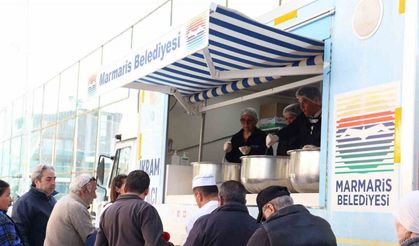 Marmaris Belediyesi’nden her gün 3 çeşit iftarlık