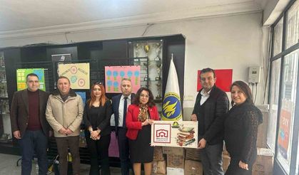 Nevzat Şahin Anadolu Lisesi’ne 3 bin kitap bağışlandı