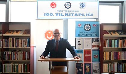 Uşak Üniversitesi’nde "Türk Tarih Kurumu 100. Yıl Kitaplığı" açıldı