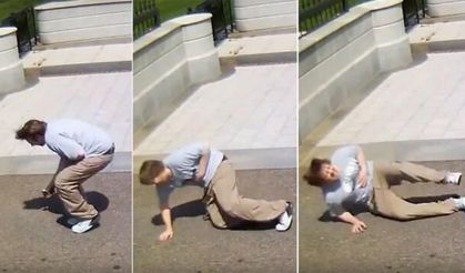 Beyaz Saray'ın dışında silahlar patladı.