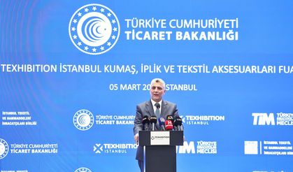 Bakan Bolat; Bugün İstanbul’da Texhibiton İstanbul Kumaş, İplik ve Tekstil Aksesuarları Fuarı açılışına katıldık.