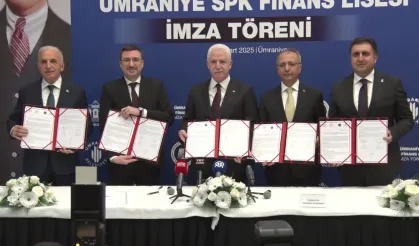Türkiye’nin ilk Finans Lisesi için imzalar atıldı