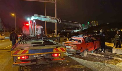 Ankara’da iki aracın karıştığı trafik kazasında 2’si ağır 6 kişi yaralandı