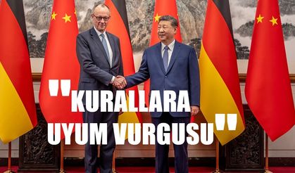 Almanya Başbakanı Merz’den Çin’e: "Şeffaflığa, güvenilirliğe ve kurallara uyulmasına ihtiyacımız var""