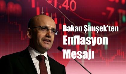 Bakan Şimşek: "Dezenflasyon sürecini desteklemeye devam ediyoruz"