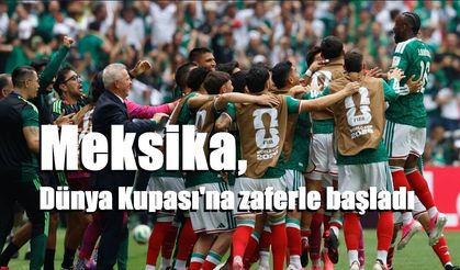 İki gol 3 kırmızı kart! Meksika, Dünya Kupası'na zaferle başladı