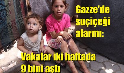 Gazze'de suçiçeği alarmı: Vakalar iki haftada 9 bini aştı