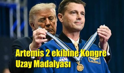 Artemis 2 ekibine Kongre Uzay Madalyası