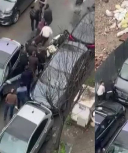 Beşiktaş’ta park yeri kavgasında kan aktı!