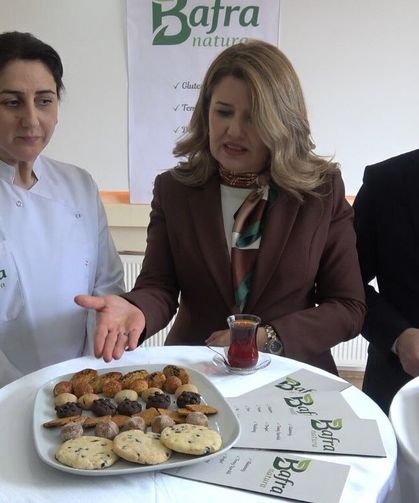Bafra’da kadınlardan glütensiz üretim atağı