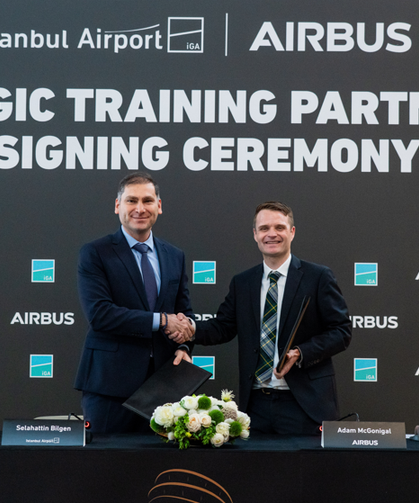 İGA İstanbul Havalimanı ve Airbus Eğitim Ortağı Oldu