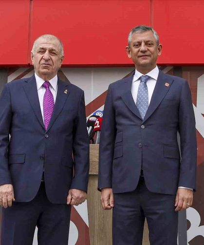 CHP Genel Başkanı Özel’den Zafer Partisi Genel Başkanı Özdağ’a ziyaret
