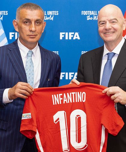 FIFA Başkanı Infantino’dan Türkiye’ye tebrik