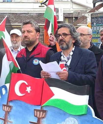 Kütahya’da Sumud Filosu’na yapılan saldırıya tepki