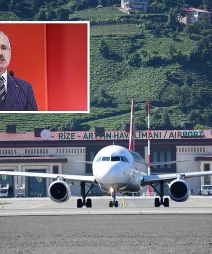Bakan Uraloğlu: "Rize-Artvin Havalimanımız, açıldığı günden bu yana 4,2 milyon yolcuya hizmet verdi"