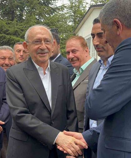 CHP Genel Başkanı Kılıçdaroğlu partililerle bayramlaştı