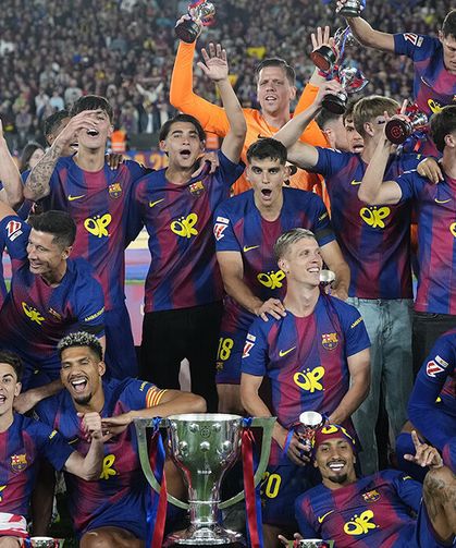 La Liga’da şampiyon Barcelona