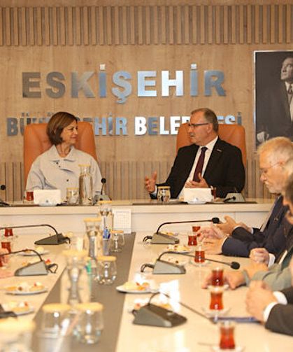 OSBÜK heyetinden Başkan Ünlüce'ye ziyaret