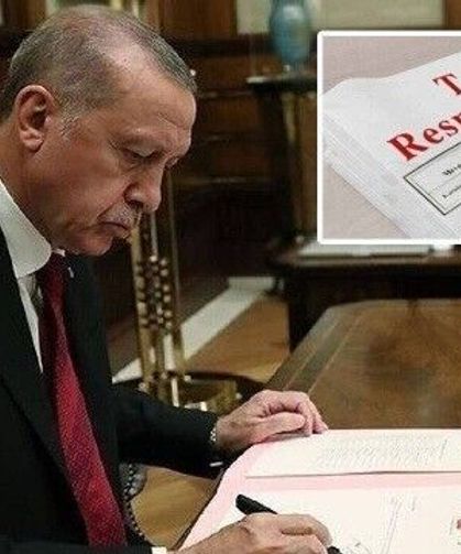Resmi Gazete başlıkları