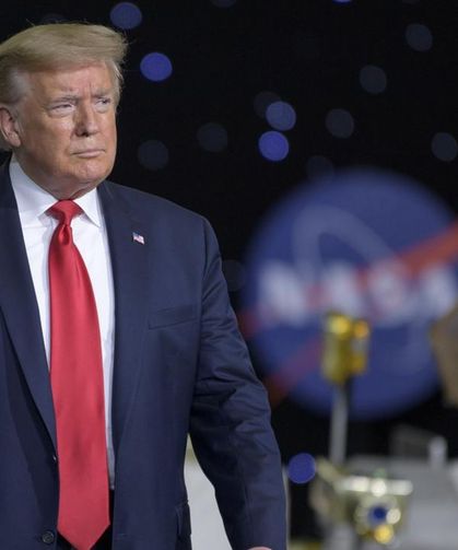 Trump: Geçen yıl yaklaşık 200 yörünge fırlatması gerçekleştirdik
