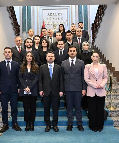 Adalet Bakanı Gürlek, adliye muhabirleriyle bir araya geldi