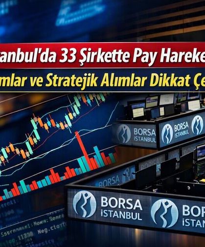 Borsa İstanbul’da 33 Şirkette Pay Hareketliliği: Geri Alımlar ve Stratejik Alımlar Dikkat Çekti