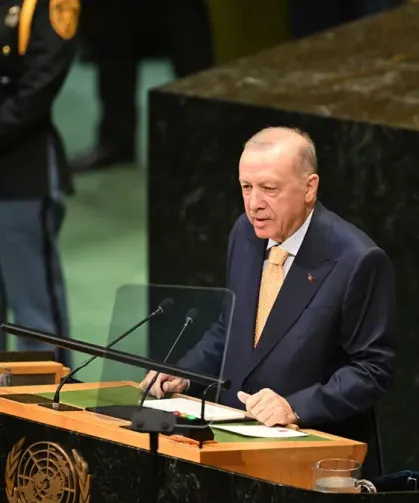 Cumhurbaşkanı Erdoğan, 16. BM konuşmasının ardından dakikalarca alkışlandı