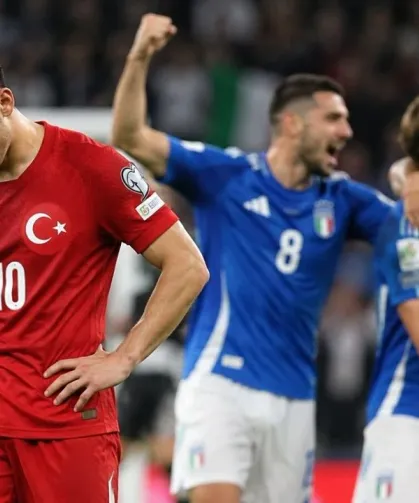 A Milli Futbol Takımı, İtalya'ya 3-1 mağlup oldu