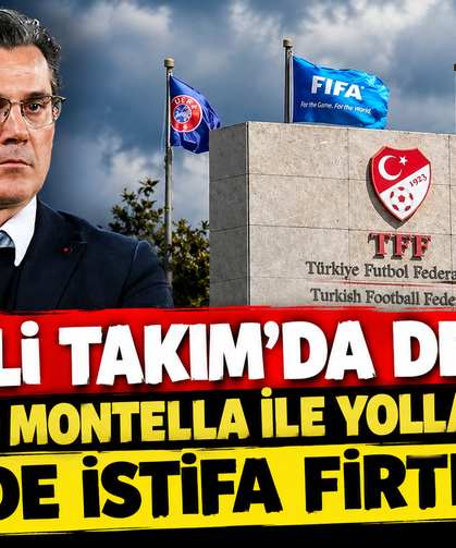 A Milli Takım'da Deprem! Vincenzo Montella ile Yollar Ayrıldı, TFF'de İstifa Fırtınası