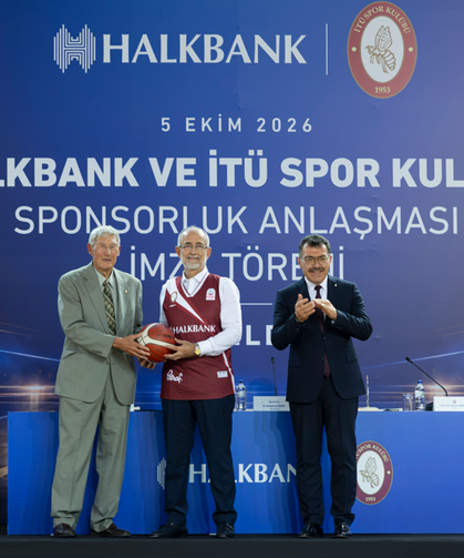 Halkbank, İTÜ Spor Kulübü Basketbol Takımı’nın İsim Sponsoru Oldu