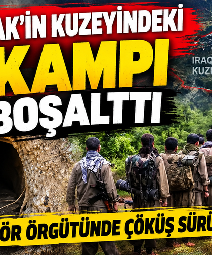 PKK, Irak’ın kuzeyindeki 4 kampı boşalttı