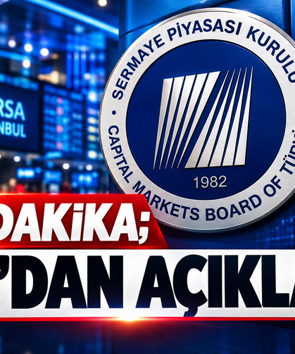 Son Dakika; SPK’dan açıklama