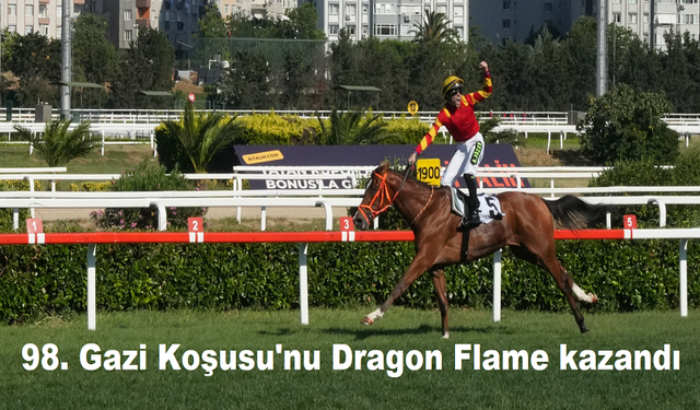 98. Gazi Koşusu'nu Dragon Flame kazandı