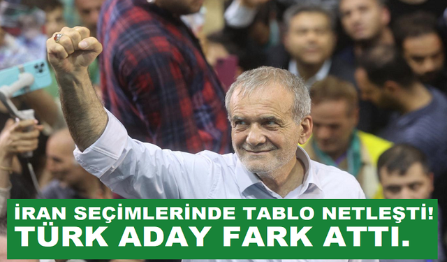 İran seçimlerinde tablo netleşti! Türk aday fark attı.