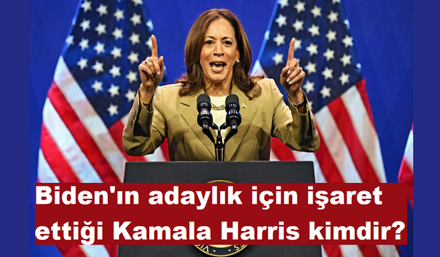 Biden'ın adaylık için işaret ettiği Kamala Harris kimdir?