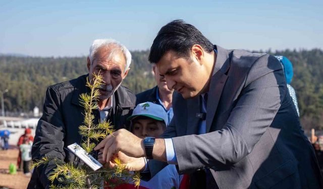 29. Etap Şehitkamil Ormanı Hacıbaba’da oluşturuldu