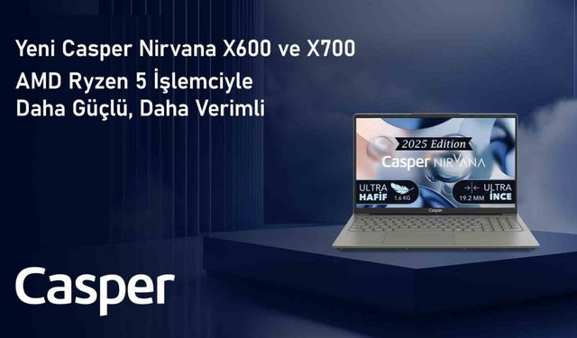 Casper Nirvana X600 ve X700, AMD Ryzen 5 işlemciyle güçlendirildi