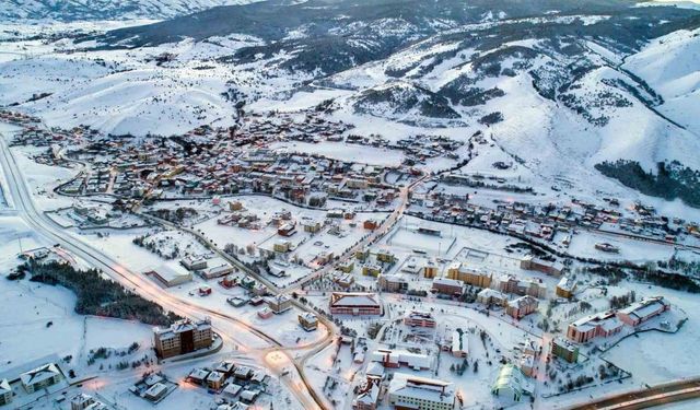 Erzincan’ın köylerinde kış mesaisi